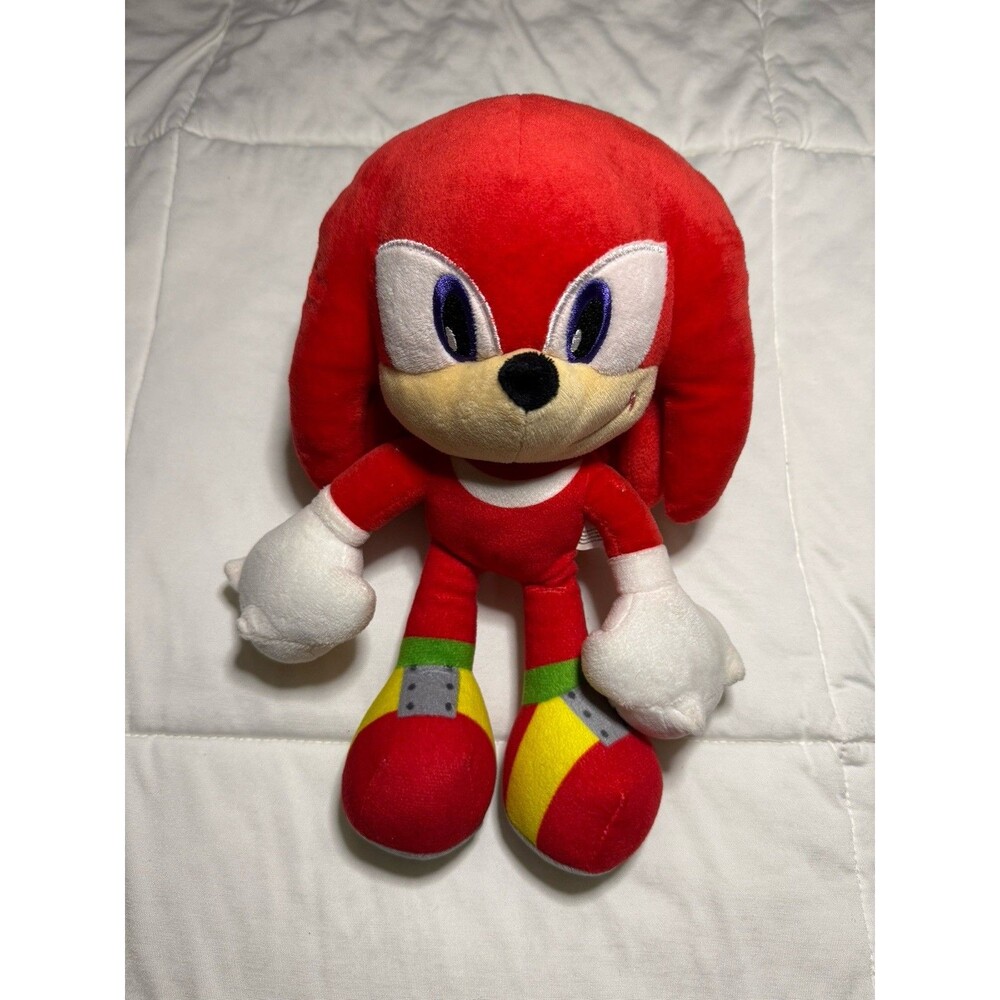 Knuckles 12" Sonic the Hedgehog Plush Toy Hedgehog 3 Movie Gift for Kids Fans